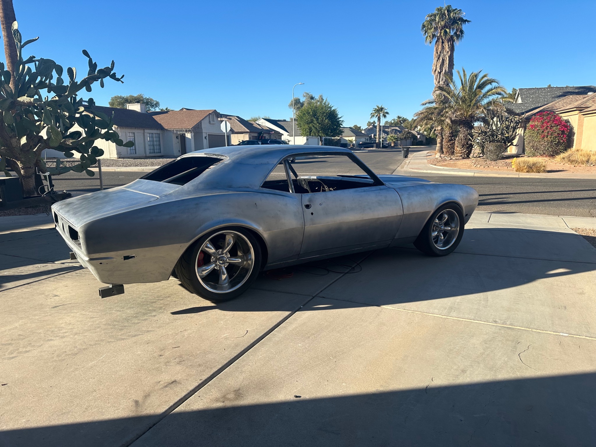 Fire Bros Garage 1968 Camaro build in progress before paint